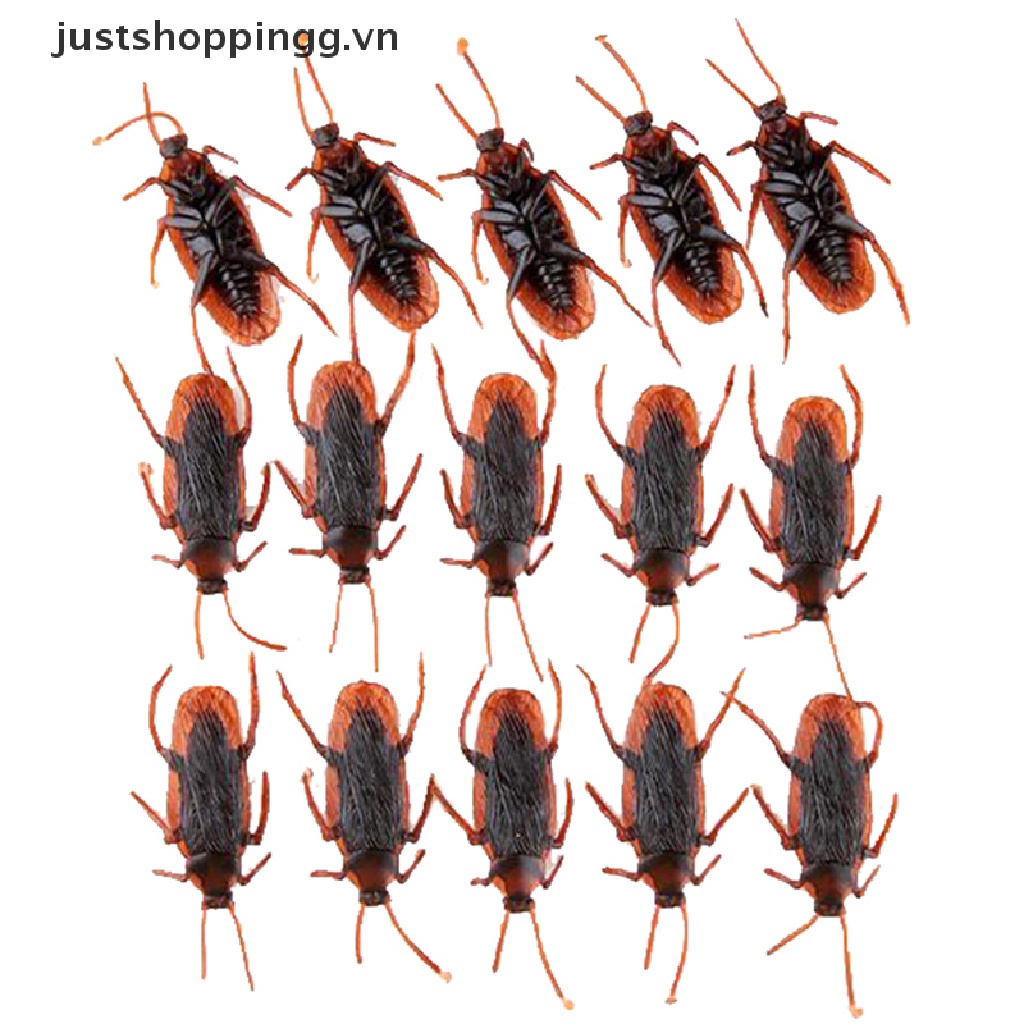 Set 10 Mô Hình Con Gián Giả Bằng Cao Su Độc Đáo Sống Động
