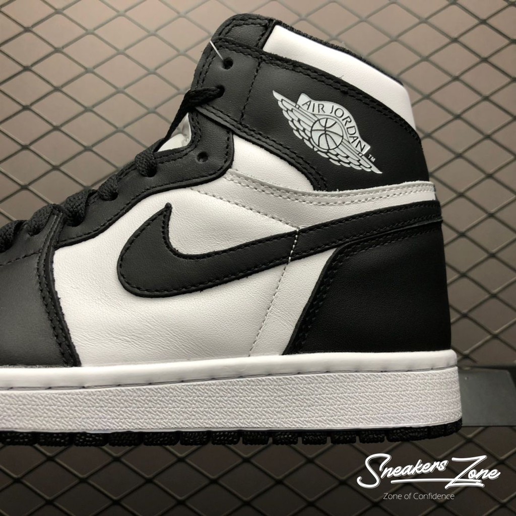 (FREESHIP+HỘP+QUÀ) Giày thể thao AIR JORDAN 1 Retro High Black White Đen trắng cổ cao cực đẹp