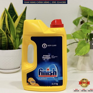 Bột rửa bát 2,5kg finish classic