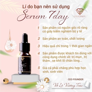 SERUM GIẢM MỤN THÂM 7day
