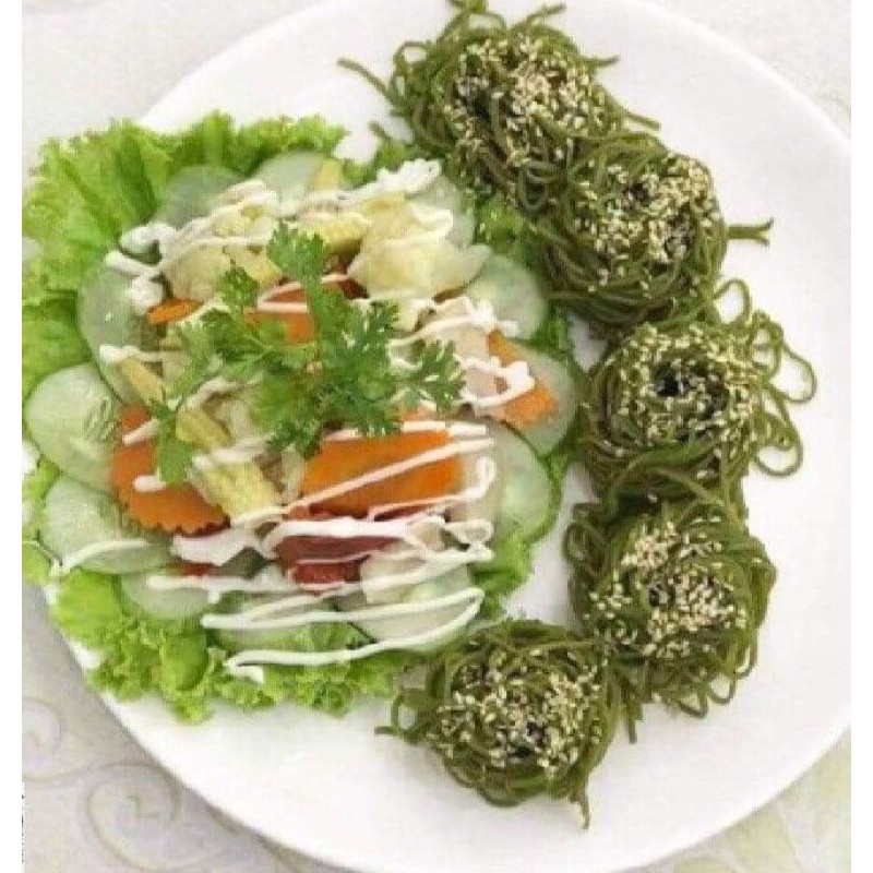 Mì bún chùm ngây eatclean/keto ăn kiêng giảm kg (500g) | BigBuy360 - bigbuy360.vn