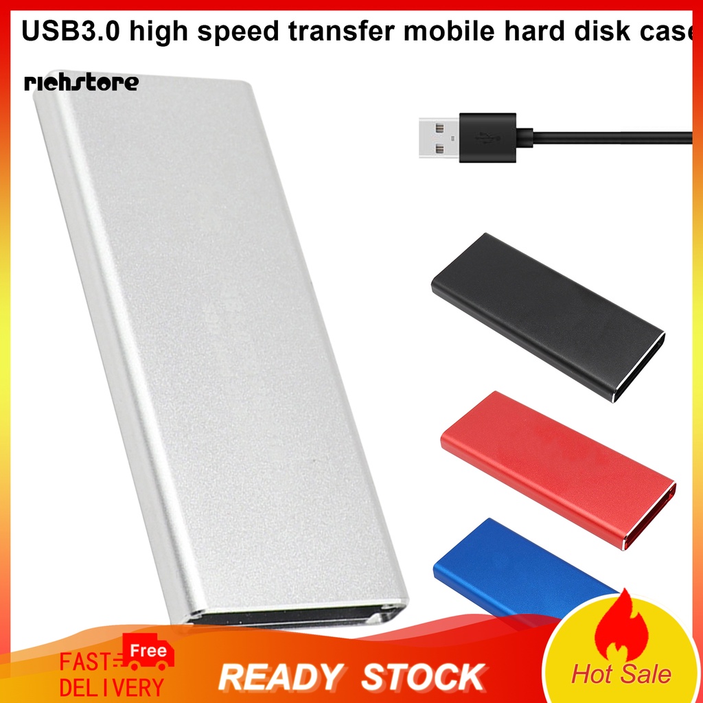 Hộp Đựng Ổ Cứng Ngoài 6Gbps USB 3.0 Sang M.2 NGFF SSD