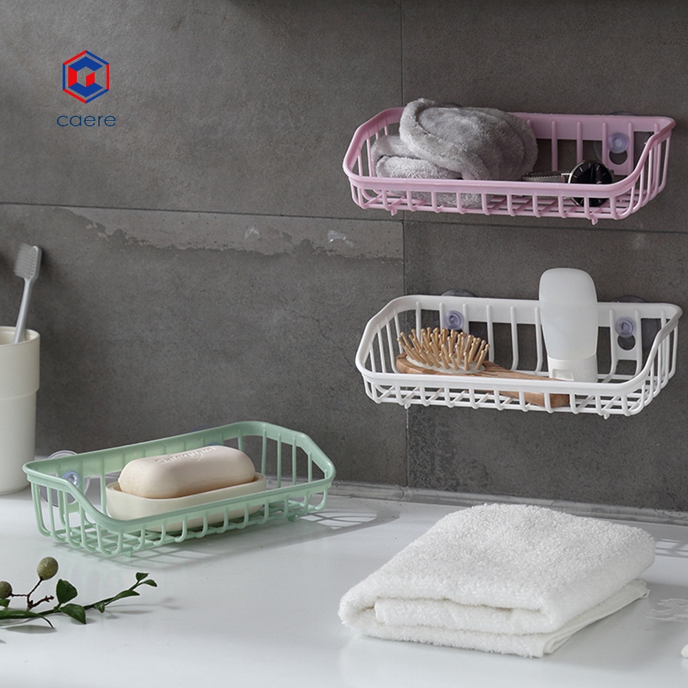 Giá đỡ miếng rửa chén có giác hút tiện dụng