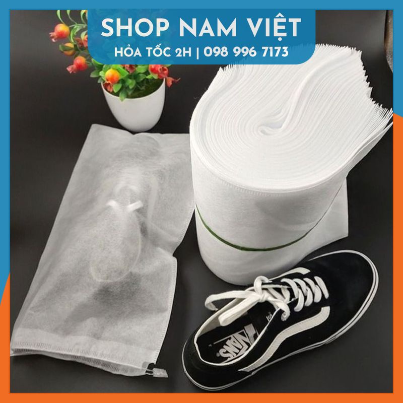 Túi Giày Vải Không Dệt Có Dây Rút, Túi Vải Đa Năng