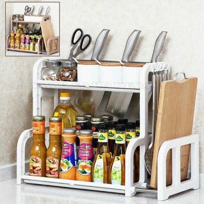 Kệ gia vị 2 tầng 5566
