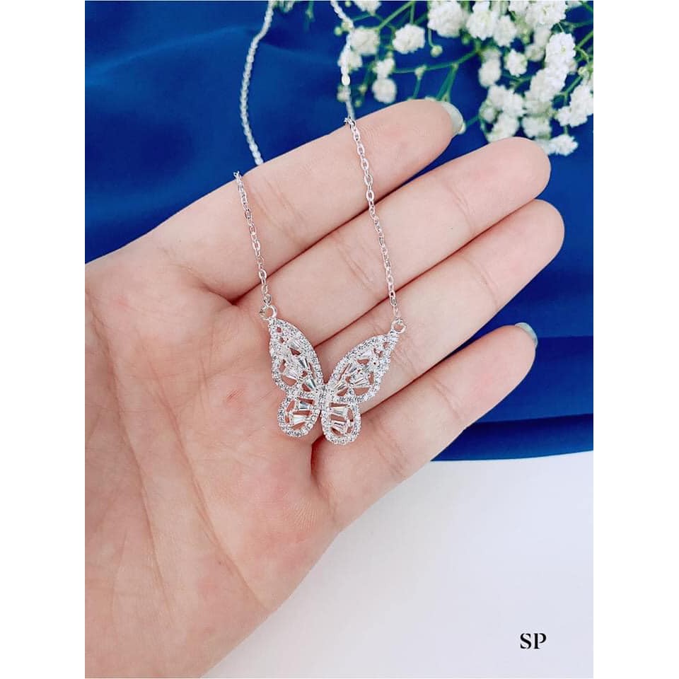 DÂY CHUYỀN NỮ BẠC TA - DC BƯỚM XINH