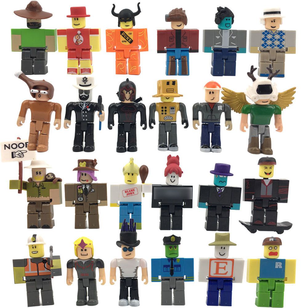 【Ready Stock！！】Roblox Figures Sets Robot Boys Girls Gift Toy Cake Topper Collection Merchandise