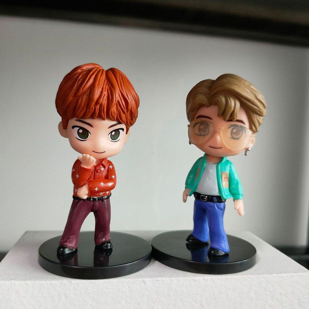 Set 7 Mô Hình Nhân Vật Phim Hoạt Hình Bangtan Boys