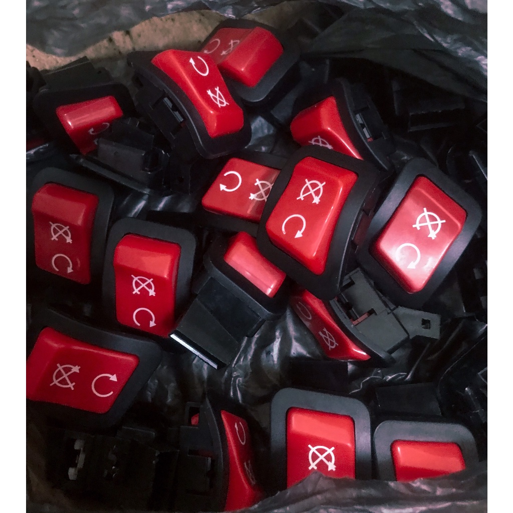 Nút công tắc đỏ Passing / nút tắt máy màu đỏ