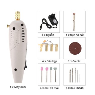 BỘ MÁY KHOAN MÀI CẮT MINI P500-1