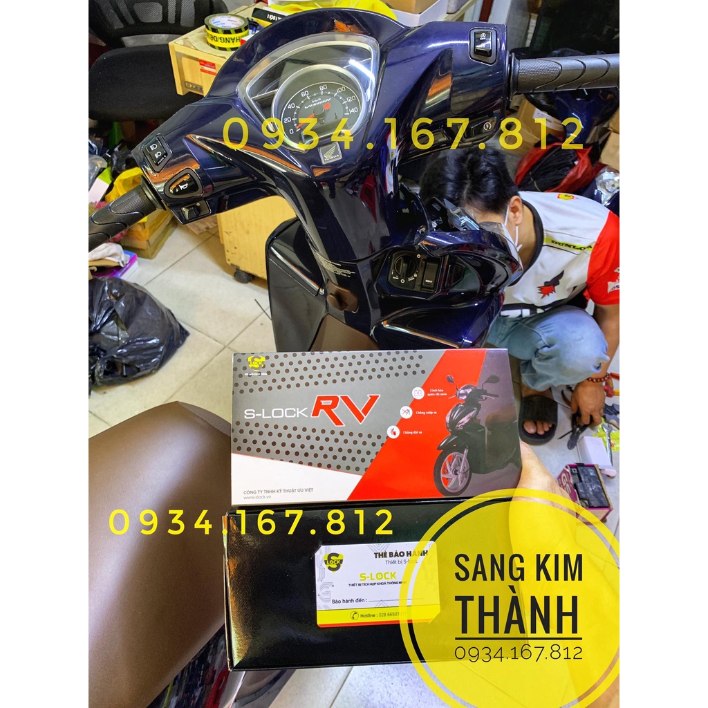 Thiết Bị Chống Cướp 2m Chống Dắt Vision 2021 2022 Tích Hợp trên Remote Zin