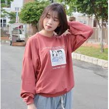Áo Phông Nữ Tay Ngắn Cổ Tim Trơn T Shirt Không Cổ Cotton Đũi Giấy Màu Đen