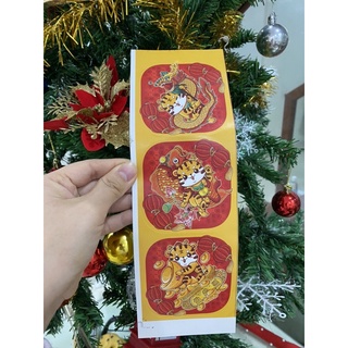 tem tết nhiều mẫu