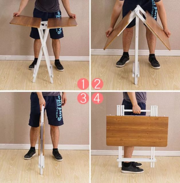 BỘ BÀN 6 GHẾ GẬP ĐA NĂNG | BigBuy360 - bigbuy360.vn