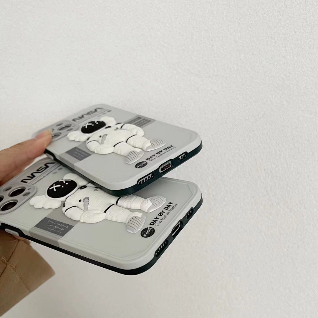 Ốp silicone chống sốc hình phi hành gia NASA thời trang cho IPhone 12pro max 12mini 11Pro Max XS Max XR SE 2020 7 8 Plus | BigBuy360 - bigbuy360.vn