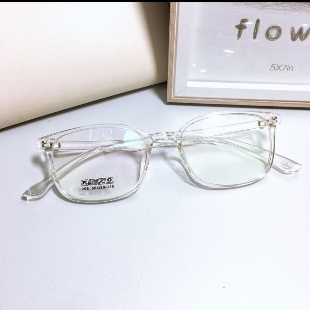 Gọng kính thời trang nam nữ có thể lắp mặt cận