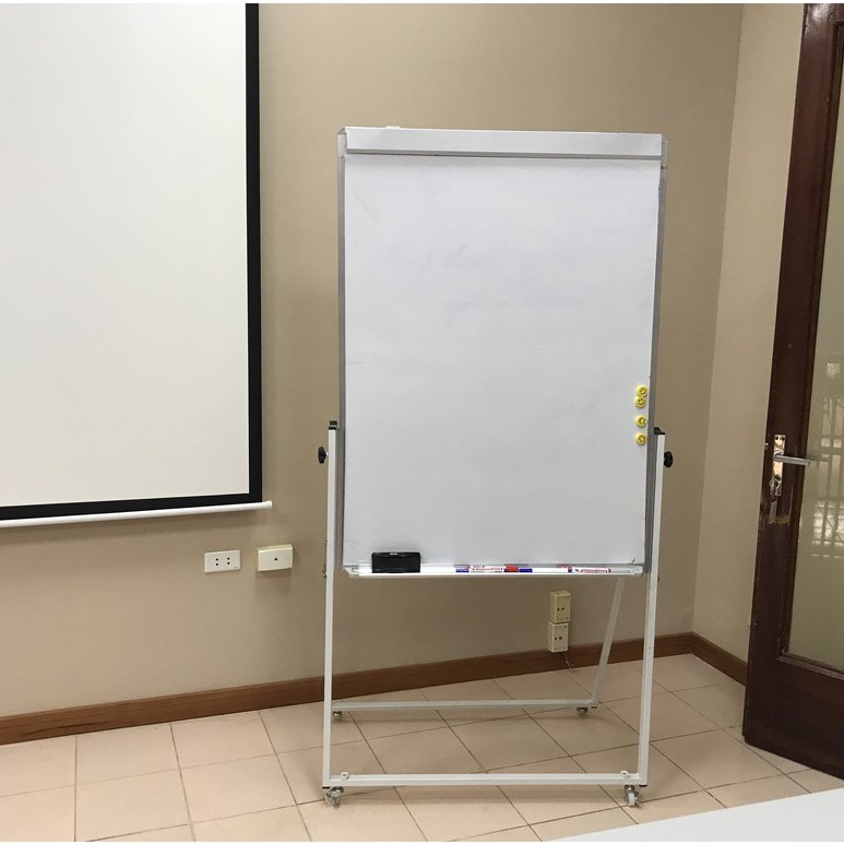 Bảng Flip chart kẹp giấy - bảng hội thảo [tặng bút dạ ,bông lau ,giấy ....]