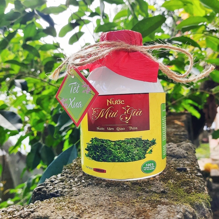 [500ml] Tinh chất Mùi Già -  NướcTắm Giao Thừa - Nước cất Mùi già tắm rửa, xông phòng, xông hơi, thanh lọc không khí