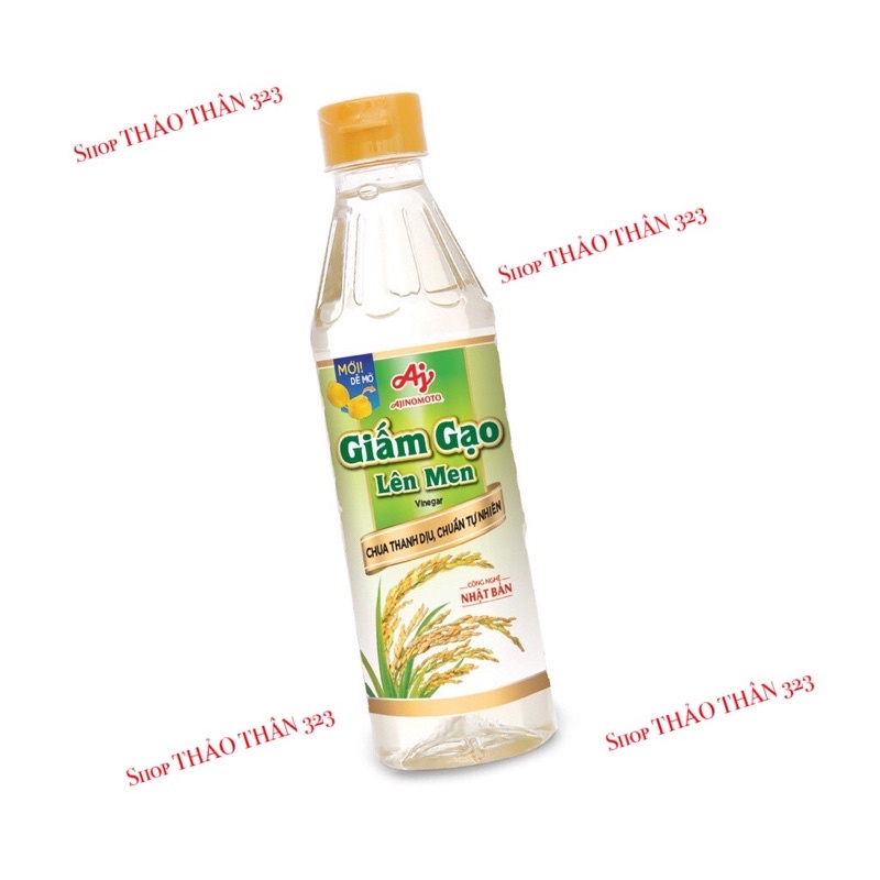 Giấm Gạo Lên Men Ajinomoto 400ml