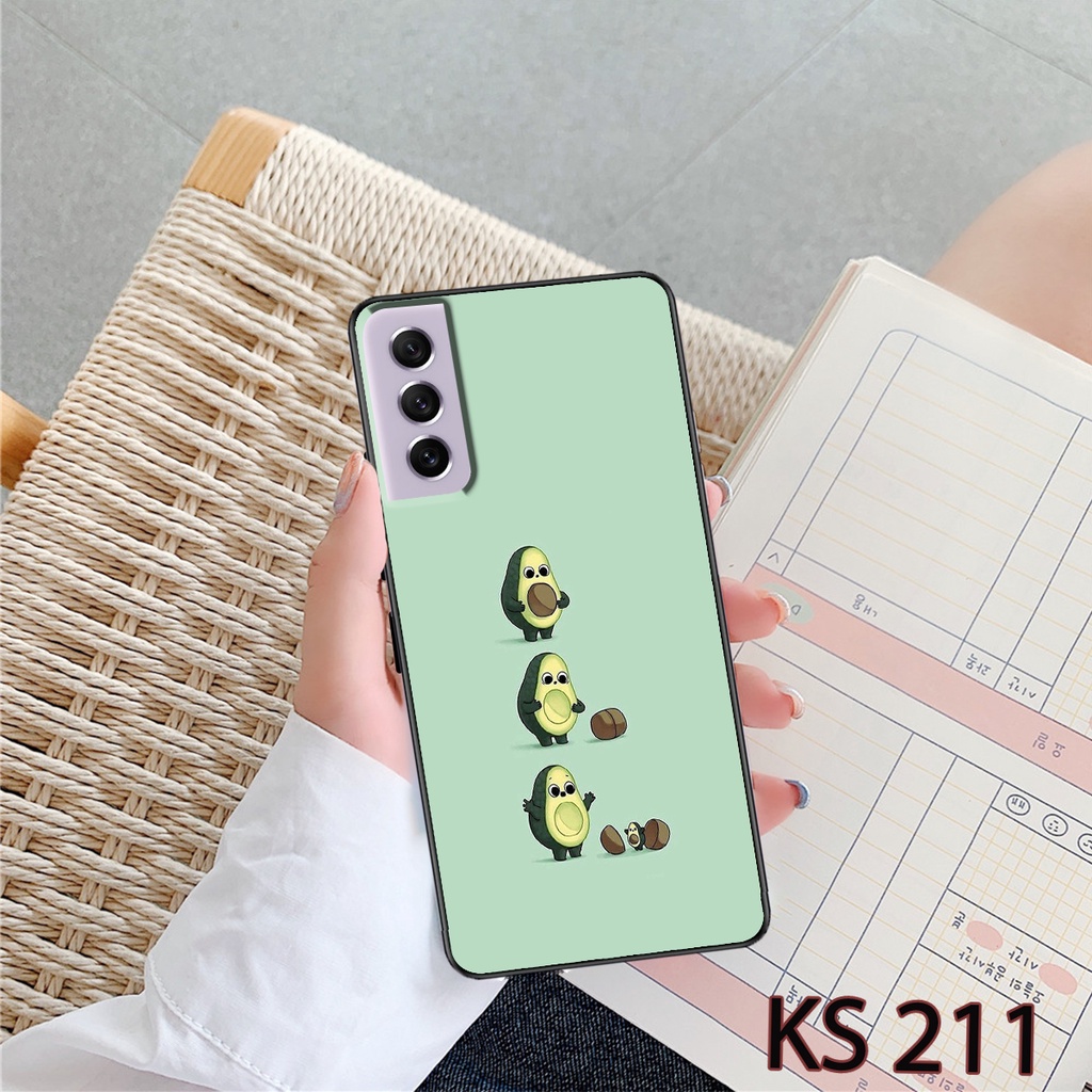 Ốp Samsung S21 - S21 FE -  S21 PLUS - S21 Ultra - Ốp lưng Samsung in hình Trái bơ siêu đẹp, độc, lạ