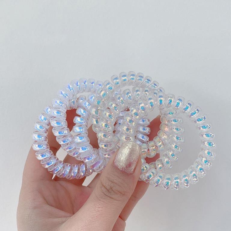 Dây buộc tóc SOLANO cột tóc co giãn Hàn Quốc phong cách lò xo đơn giản dễ thương FAH-001333