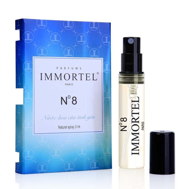 Nước hoa nữ IMMORTEL No 8 Eau De Parfum 3ml