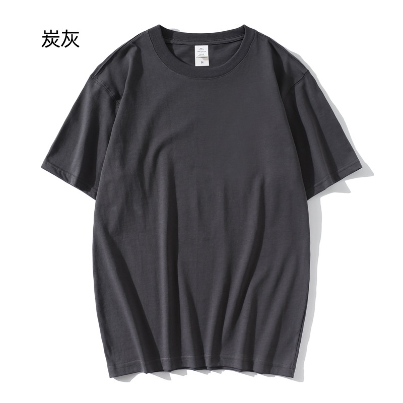 Áo thun nam trơn tay lỡ bazic vải Cotton, tee phông trơn ngắn tay cổ tròn nhiều màu L3