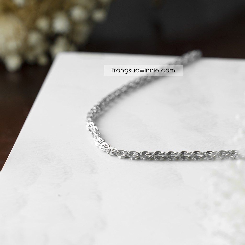 Dây chuyền nữ titan đuôi phụng Phoenix B