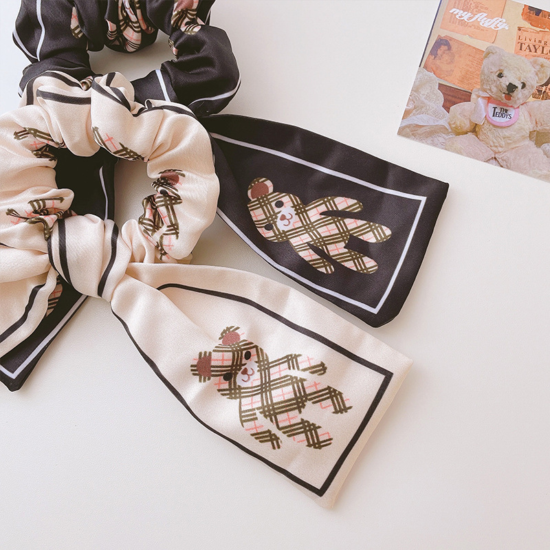 Dây buộc tóc kiểu thắt nơ phong cách Hàn Quốc thời trang dành cho nữ