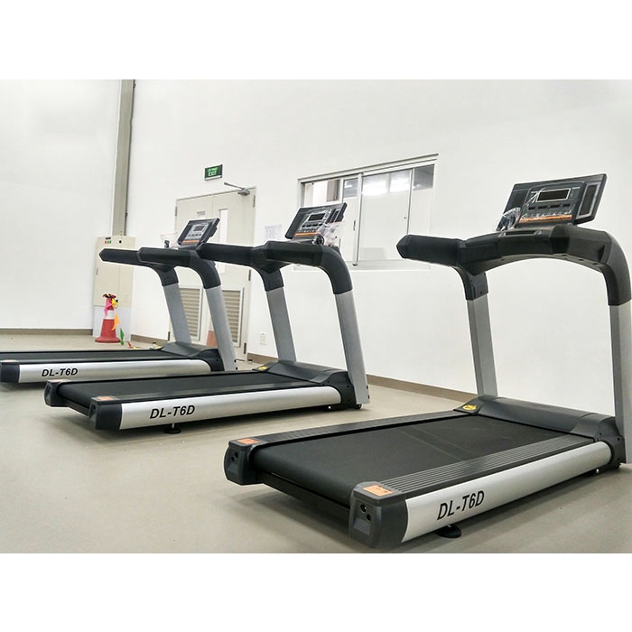 Máy chạy bộ điện phòng tập DL-T6D động cơ 4HP + khung máy chắc khỏe chuyên dùng cho phòng GYM