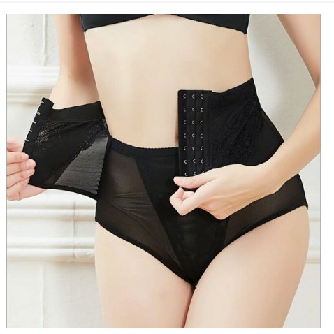QUẦN LÓT GHEN NỊT BỤNG CẠP CAO CÓ MÓC CÀI-GIẢM EO,GIẢM MỠ ĐỊNH HÌNH VÒNG EO | BigBuy360 - bigbuy360.vn