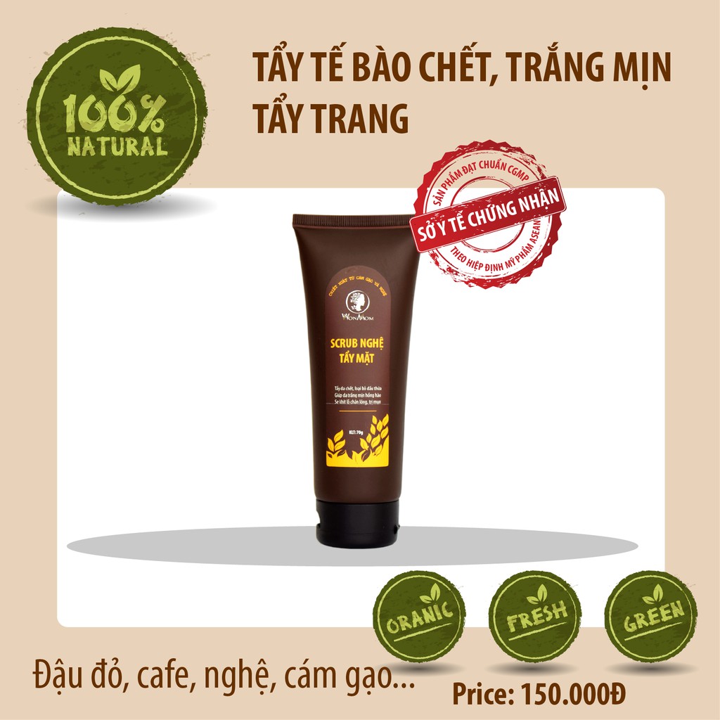 SCRUB NGHỆ TẨY MẶT
