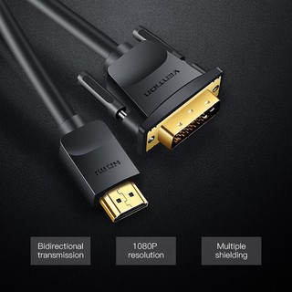 CÁP CHUYỂN ĐỔI HDMI RA DVI VENTION ABFBG