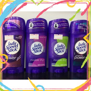 Lăn khử mùi lady speed stick 65g usa