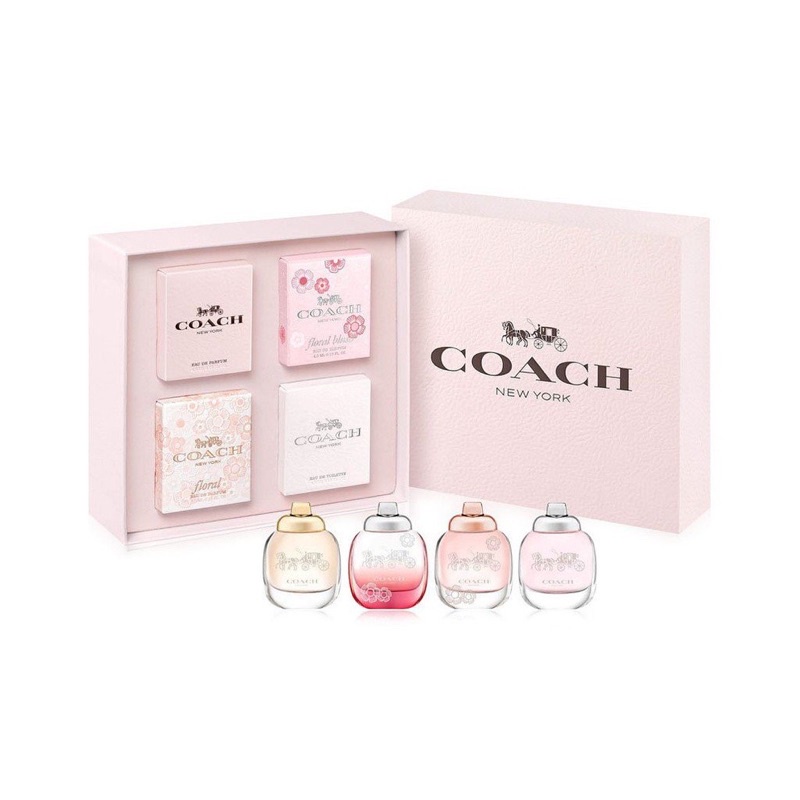Nước hoa Coach 4 Piece Mini Set 4 chai x 4.5ml