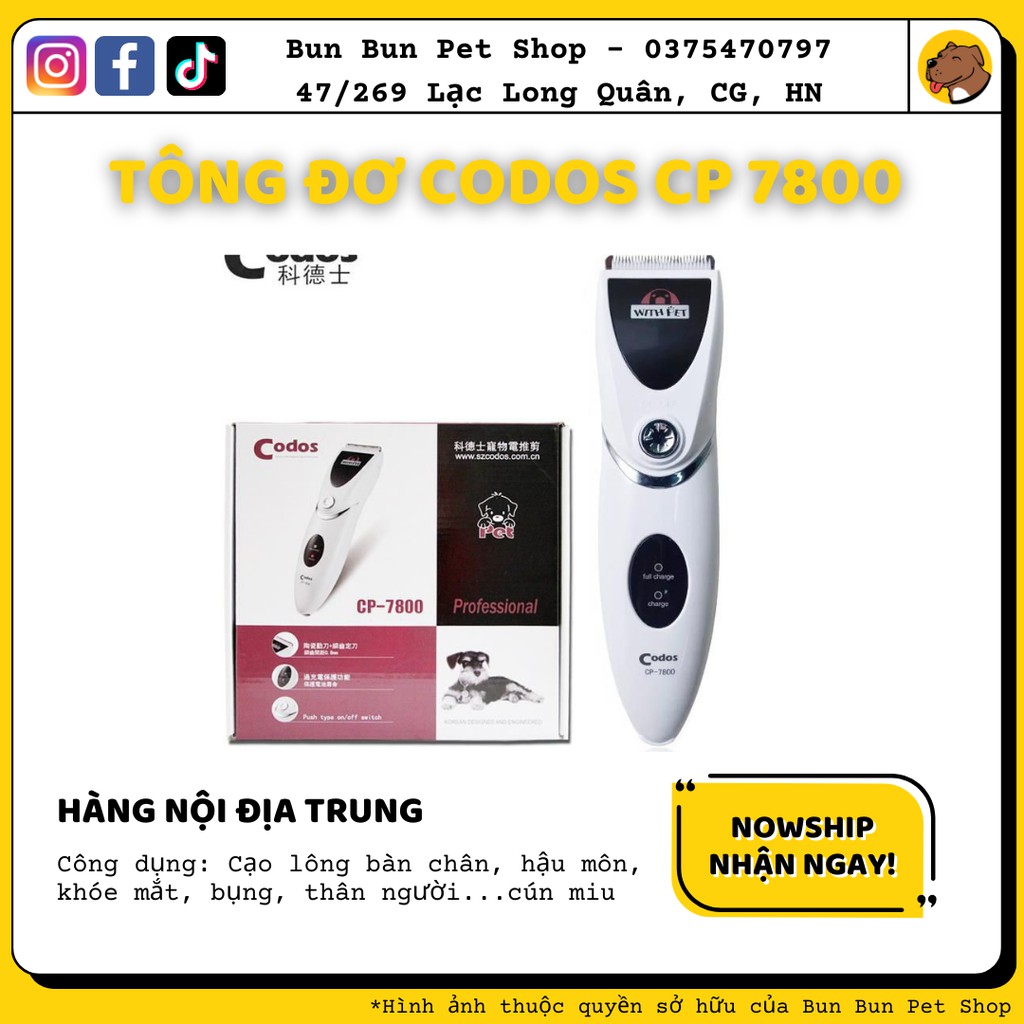 Lưỡi tông đơ Codos CP 6800 và 7800