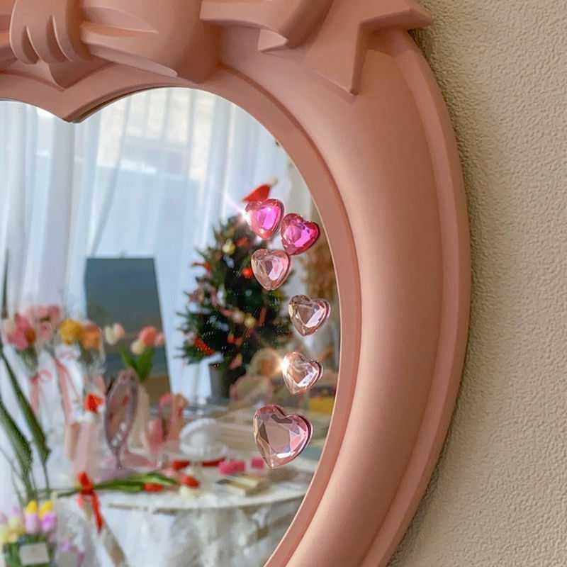 Sticker Đính Đá 3D Sparkle Heart Trái Tim Hạt Tròn Dán Trang Trí Đáng Yêu