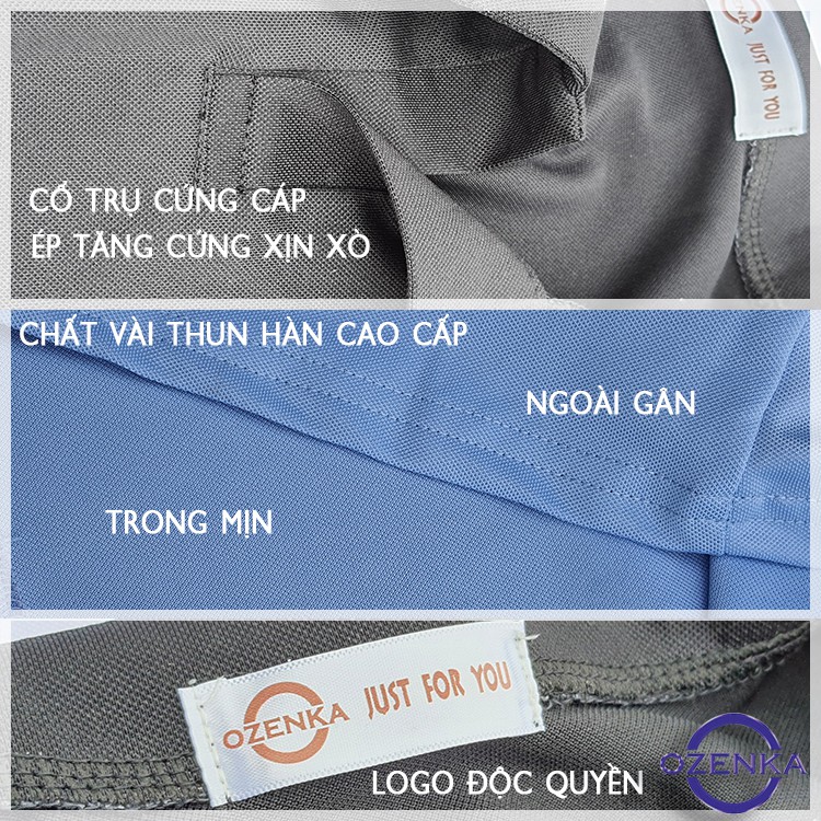 Áo polo croptop nữ , áo crt có cổ dáng ôm cộc tay đẹp mát OZENKA CRT 441