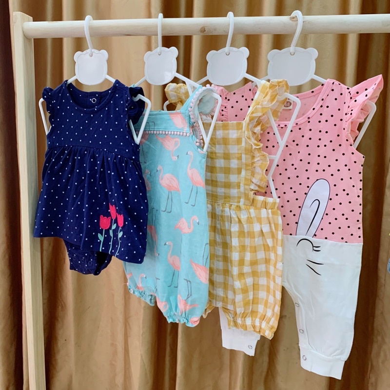 ROMPER BODY ĐÙI HÃNG CARTER'S XUẤT DƯ CHO BÉ GÁI