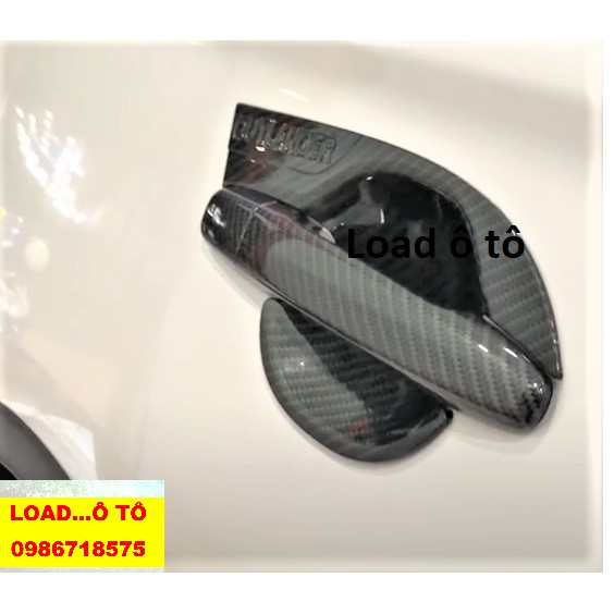 Ốp Tay Nắm, Hõm Cửa Xe Mitsubishi Outlander 2022-2018 Mẫu Carbon Cao Cấp Nhất Thị Trường