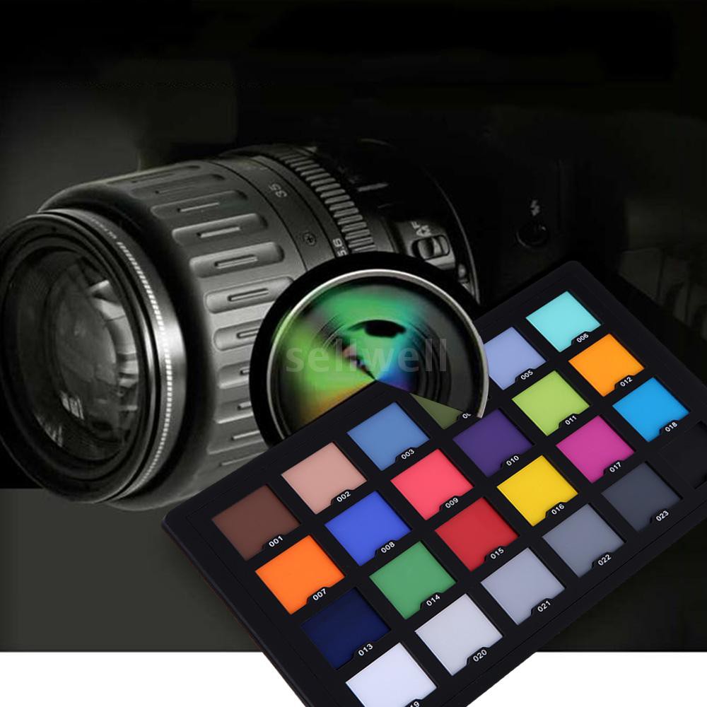 Professional 24 Color Card Test for Superior Digital Color Correction