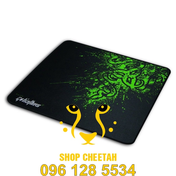 Miếng lót chuột chơi Game Razer, bàn di chuột cỡ lớn size 300x250x4mm mặt vải cao cấp bo viền độ chính xác cao