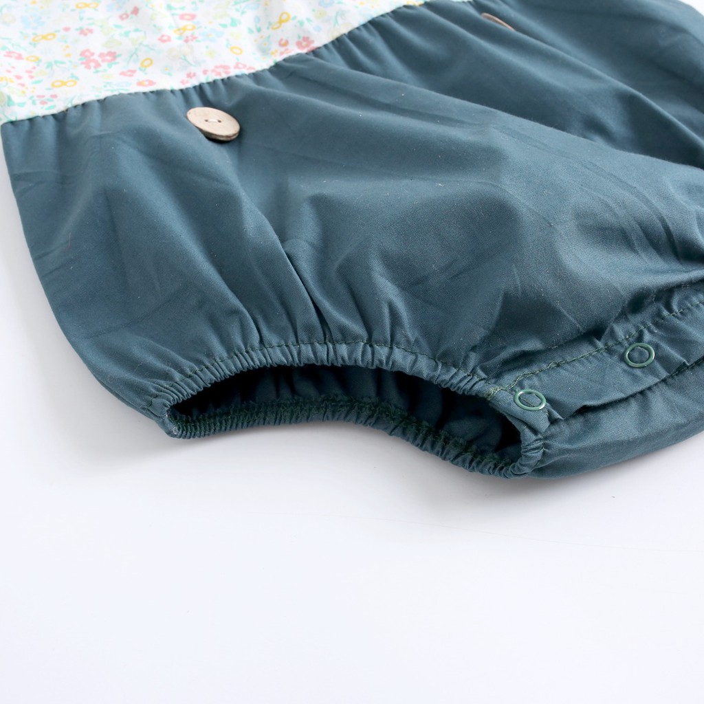 Đồ liền thân Sanlutoz in hình hoa thời trang mùa hè cho bé gái