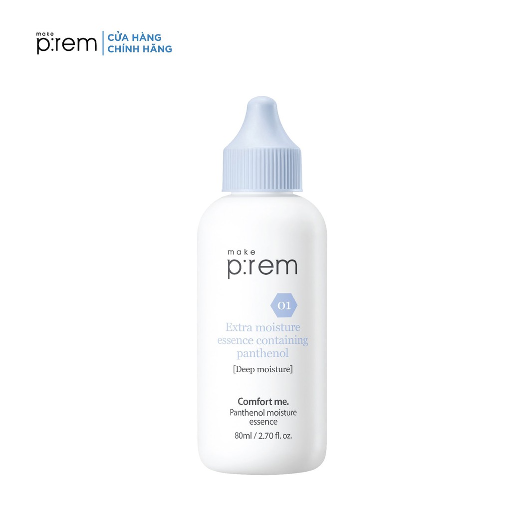 Tinh Chất Dưỡng Ẩm Make P:rem Comfort Me Panthenol Moisture Essence 80ml