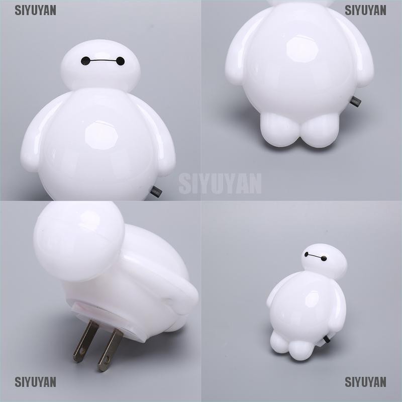Bóng Đèn LED BayMax Big Hero 6 Tiết Kiệm Năng Lượng Thiết Kế Dễ Thương Tiện Dụng Cho Gia Đình