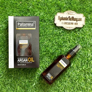 Tinh dầu dưỡng tóc Pallamina Argan Hair Oil Collagen & Keratin Italy 60ml