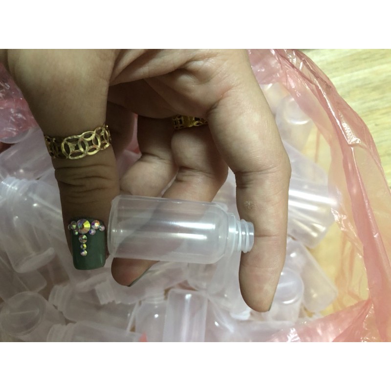Combo 100 Ống Nhựa 10ml Dùng Hút Mủ, Máu Bầm Trong Spa