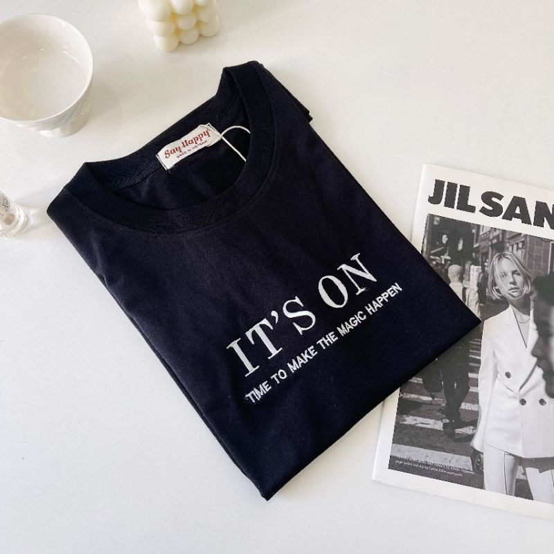 🍍 Áo Thun Say Happy It's On🍍