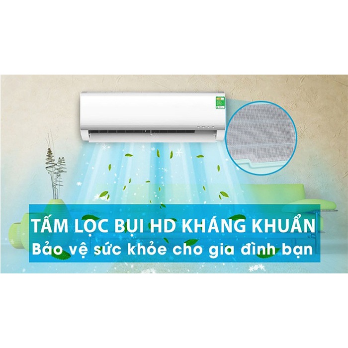 MIỄN PHÍ CÔNG LẮP ĐẶT & VẬT TƯ - Điều hòa không khí 1 chiều Midea 24000BTU Thường – MSAG-24CRN8 Mới