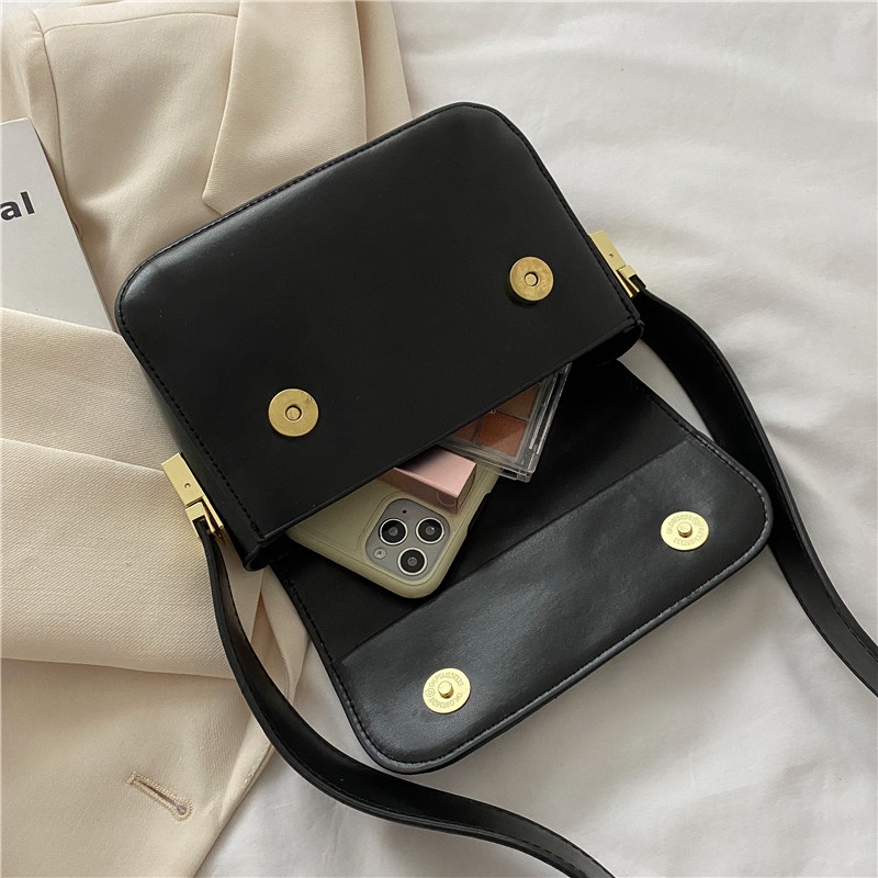 Túi Đeo Vai Hình Vuông Cỡ Nhỏ Thiết Kế Đơn Giản Thời Trang 2022 Cho Nữ